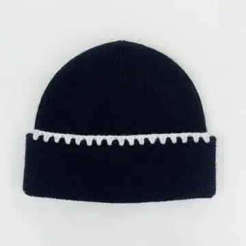 로고 있음 or 없음 블랙 니트 모자 비니 블랙