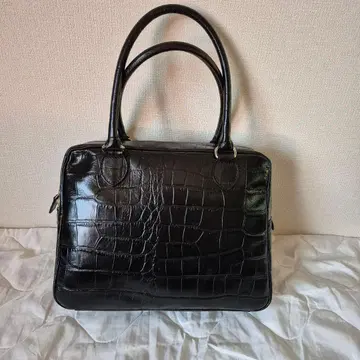 리얼마인드/LILY 악어 엠보싱 경량 소프트 가죽 핸드백