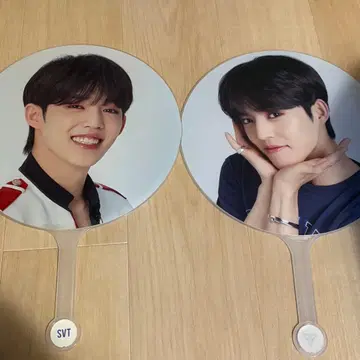 에스쿱스 SEVENTEEN idealcut 부채 세트