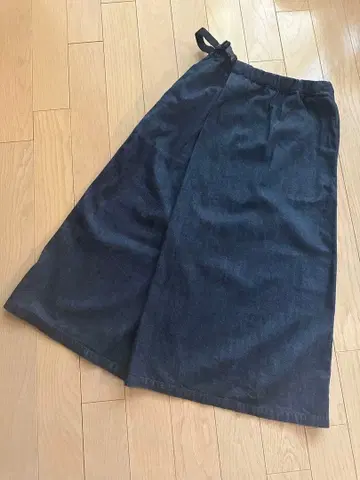 단톤 데님 롱 스커트 36 사이즈