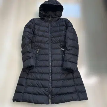 MONCLER 블랙 롱 다운 자켓