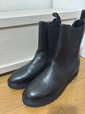 새상품급 SLOBE IENA 사이드 고어 부츠 38