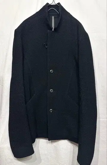 카즈유키 쿠마가이 어태치먼트 핑 도트 울 스트레치 자켓/셋업