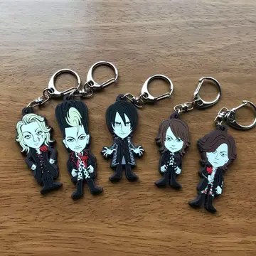 BUCK-TICK 러버 키링 5개 컴프 익명 배송