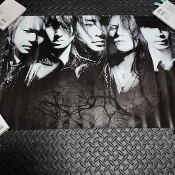 LUNA SEA 뮤지션 흑백 포스터 대형