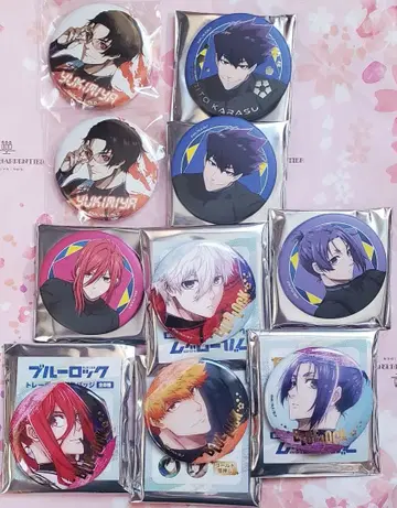 블루 록 캔뱃지 묶음 판매 나기 치기리 레오 우라 쿠니가미