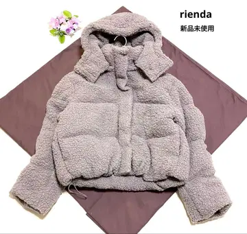 리엔다 다운 자켓 보아 자켓 여성용 푸들 자켓