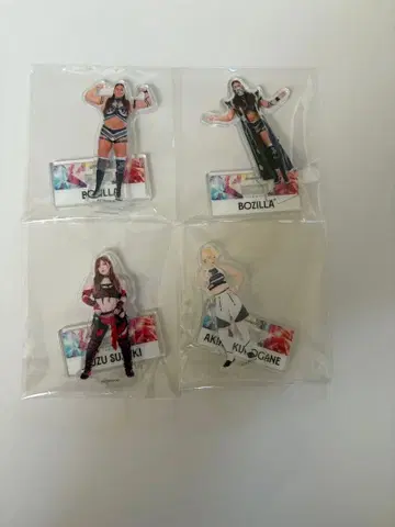 스타덤 스즈키 스즈 보지라 테츠 아키라 아크릴 스탠드