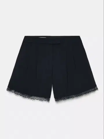 [ 새상품 ] 레이스 트리밍 버뮤다 팬츠 숏팬츠