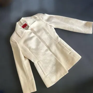 m.i.d. 아이보리 자켓 코트 피코트