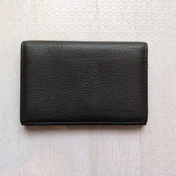 CYPRIS 그린 가죽 명함지갑