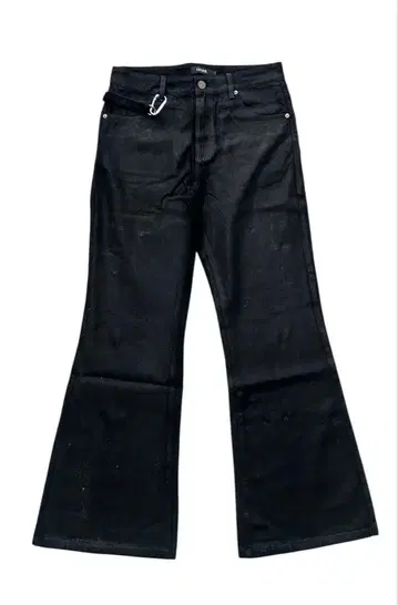 goar archive strapped flare oil pants