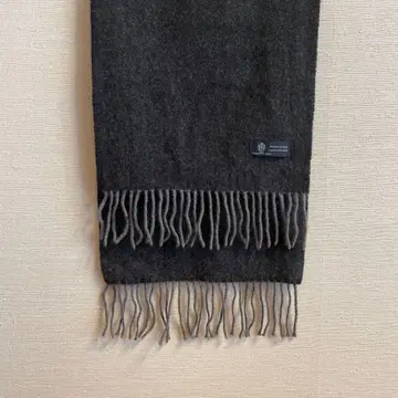 캐시미어 머플러 다크 그레이 이탈리아