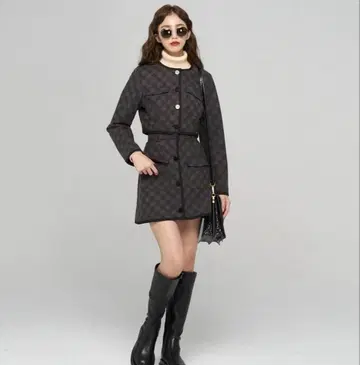 [ tnewties ] 체크 무늬 셋업