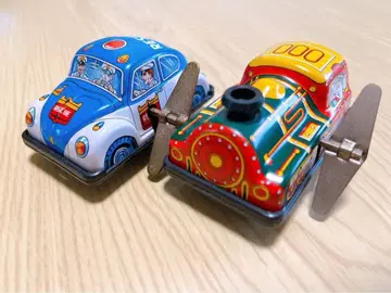 태엽식 완구 자동차 세트