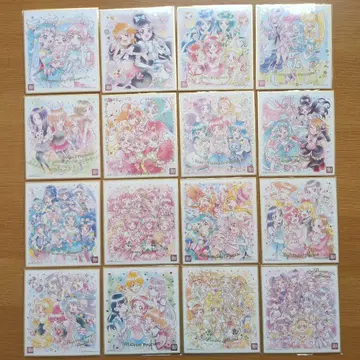 프리큐어 색지 ART 16장 세트