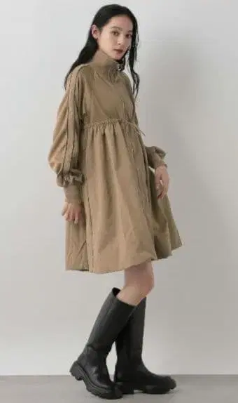 미사용 새상품 트랙 도킹 벌룬 원피스