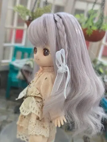 오비츠 11용 가발 (4.5인치) 그레이