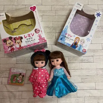 디즈니 인형 세트 2체 레민&소란