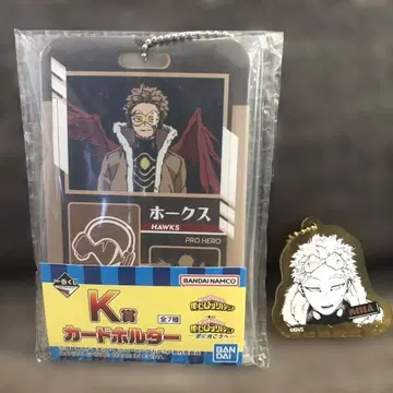 히로아카 제일복권 K상 카드 홀더 호크스 & 아크릴 매트 참