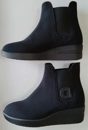 1회 사용 아지레 루코라인 사이드 고어 숏부츠 37 23.5cm