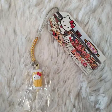 지역 한정 키티 아이치현 한정 토요하시 어묵 끈 스트랩 레어 2008