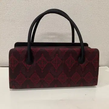 순수 실크 타테니시키 리큐 기모노 가방