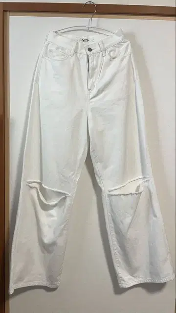 Oriens JOURNAL STANDARD 와이드 데님 화이트