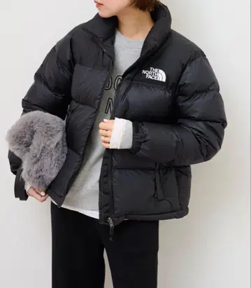 THE NORTH FACE 숏 눕시 다운 M 사이즈