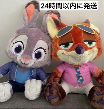 주토피아2 슈퍼 라지 봉제 인형 닉 & 주디 당일 발송 가능