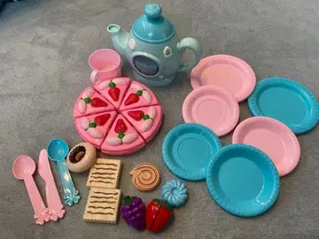소리 나는 소꿉놀이 티 파티 세트