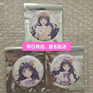 향기로운 꽃은 늠름하게 피어난다 몽환룩 와구리 카오루코 캔뱃지 세트