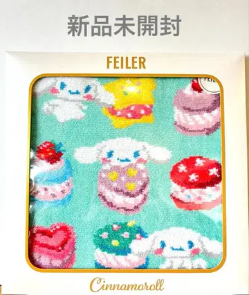 [ 미개봉 새상품 ] 페이 페이 시나모롤 산리오 콜라보 손수건 타월