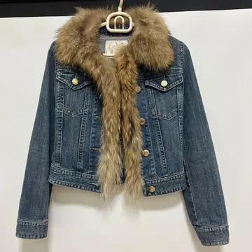 [ JAYRO ] 데님 퍼(Fur) 부착 자켓 (G자켓)