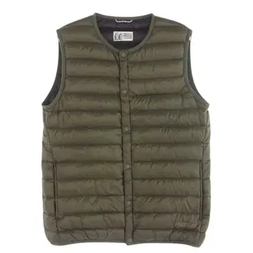 BEAMS 별주 Marmot 다운 베스트 그린 M 사이즈