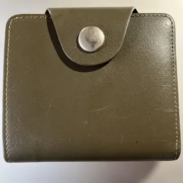 MARGARET HOWELL 접이식 지갑 올리브 그린