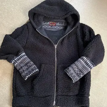 빔즈 beams 보아 집업 자켓 L 사이즈