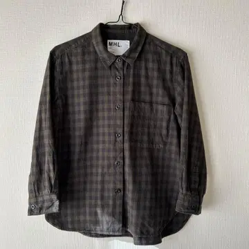 MHL. 체크 셔츠