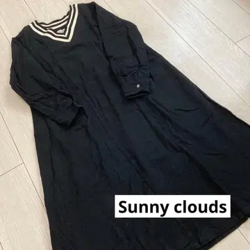 Sunny clouds V넥의 마녀 원피스 MP