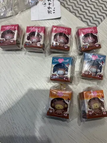 산리오 미니어처 패키지 컬렉션 8개