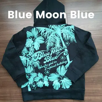 블루 문 블루 후드티
