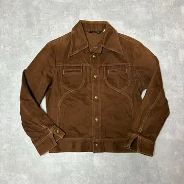 70s LEE 몰스킨 트래커 자켓 브라운