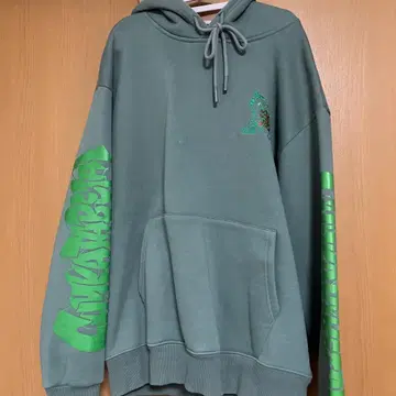 츄우카타베타이 x 페로린걸 콜라보 후드티 [ lightgreen ]