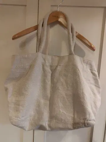 [ petit cul 마츠자와 키미코 ] 앤티크 린넨 토트백