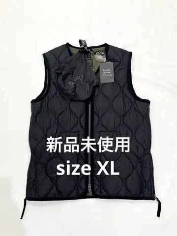 미사용 새상품 TAION 타이온 다운 베스트 size XL