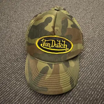 Von Dutch 보치 카모플라쥬 패턴 캡 메쉬