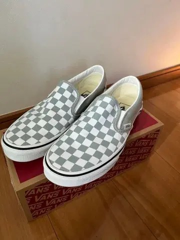 반스 VANS 슬립온 라이트 그레이 24.5