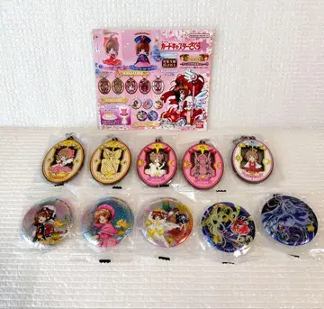 카드캡터 사쿠라 아소토 콜렉션 러버 마스코트 캔뱃지 가챠