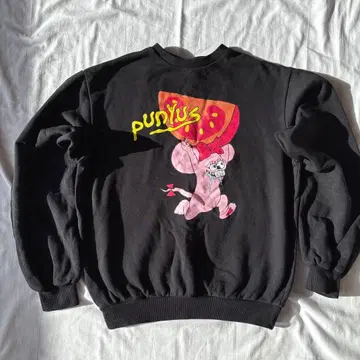 punyus 캐릭터 트레이닝복 블랙