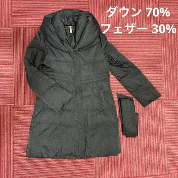 다운 코트 롱 기장